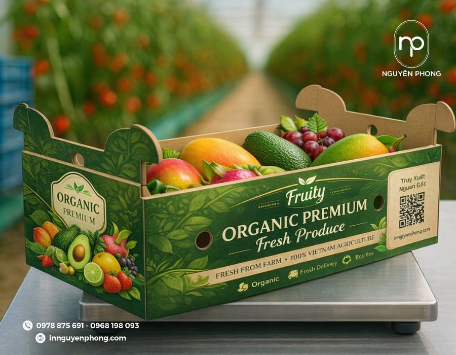 Mẫu thùng carton đựng nông sản